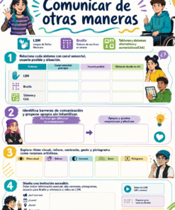 Fichas de trabajo ARTES SECUNDARIA 1°, 2° Y 3° Grado | TODOS LOS CONTENIDOS (IMPRIMIBLES) 22 12 Comunicar de otras maneras