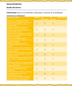 Programa Analítico Anual TUTORÍA 1 / EDUCACIÓN SOCIOEMOCIONAL 1, Secundaria 1º (Ciclo Escolar 2026 – 2027) 29 13 54