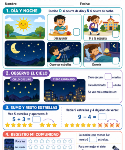 Fichas de trabajo PRIMARIA 1° Grado TODOS LOS PROYECTOS (IMPRIMIBLES) 19 13 Cuentaestrellas