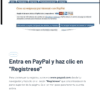 GUÍA COMPLETA PAYPAL – DOMINA LOS PAGOS ONLINE DESDE CERO 15 Flecha roja que señala el botón «Regístrese» en el menú de navegación superior de la página web de PayPal.