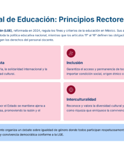 13 Ley General de Educacion Principios Rectores