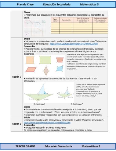 Programa Analítico Anual MATEMÁTICAS 3, Secundaria 3º (Ciclo Escolar 2025 – 2026) - Image 14