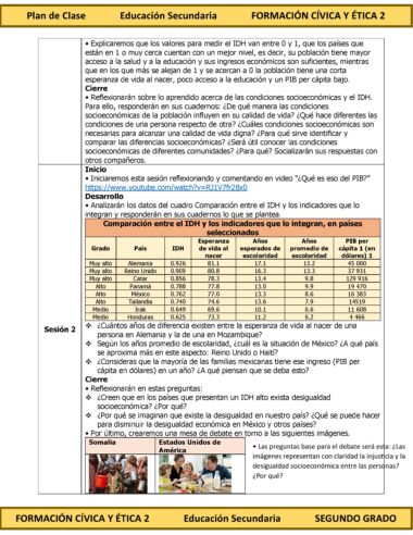 Programa Analítico Anual FORMACIÓN CÍVICA Y ÉTICA 2, Secundaria 2º (Ciclo Escolar 2025 – 2026) - Image 14