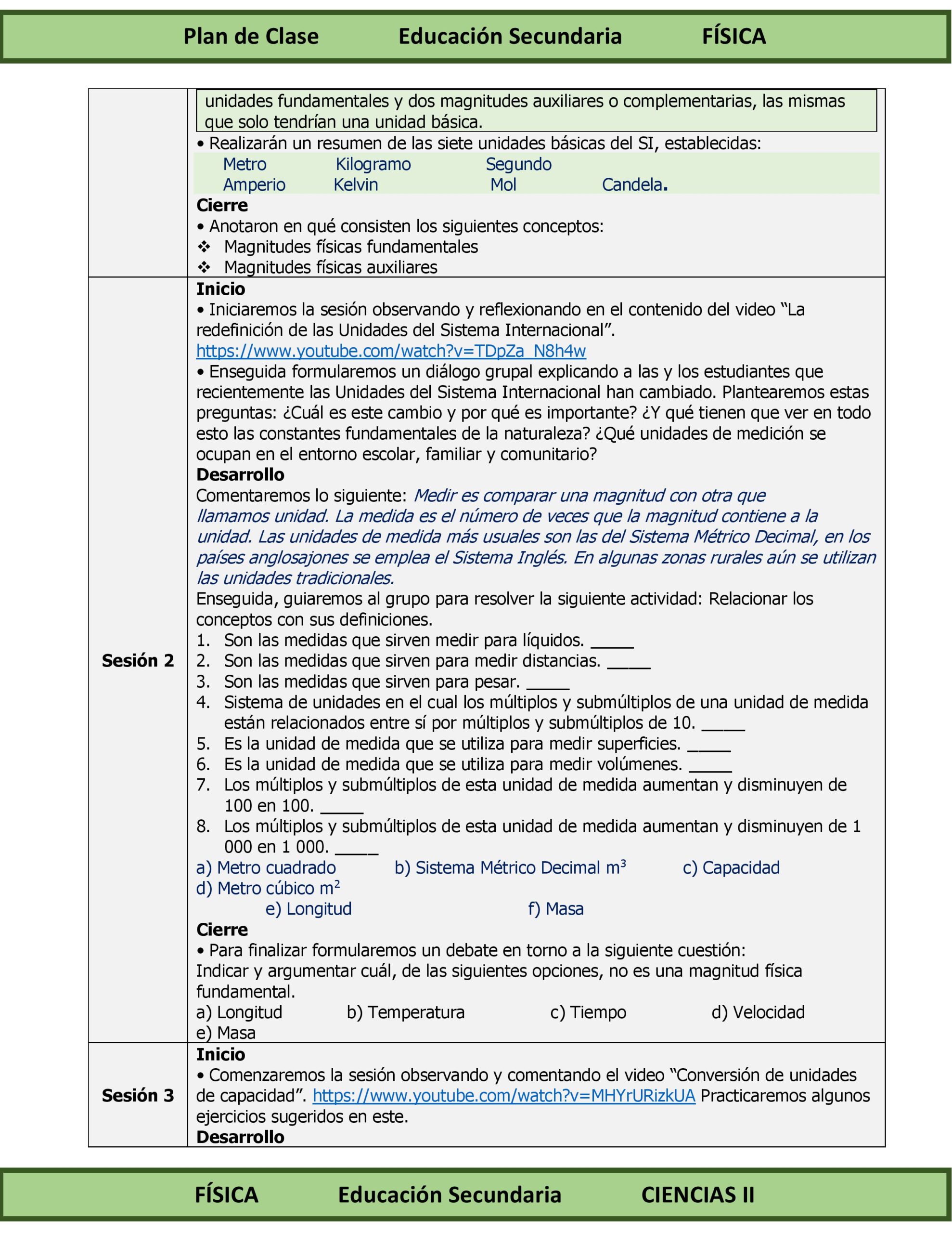 Programa Analítico Anual CIENCIAS II FÍSICA, Secundaria 2º (Ciclo Escolar 2026 – 2027) 14 Programa Analítico Anual CIENCIAS II FÍSICA, Secundaria 2º (Ciclo Escolar 2026 – 2027) - Image 14
