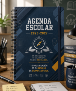 AGENDA ESCOLAR 2026-2027 3 ¿Qué encontrarás en esta agenda? Todo lo que necesitas en un solo lugar Una herramienta pensada para docentes Diseñada para acompañarte durante todo el ciclo escolar