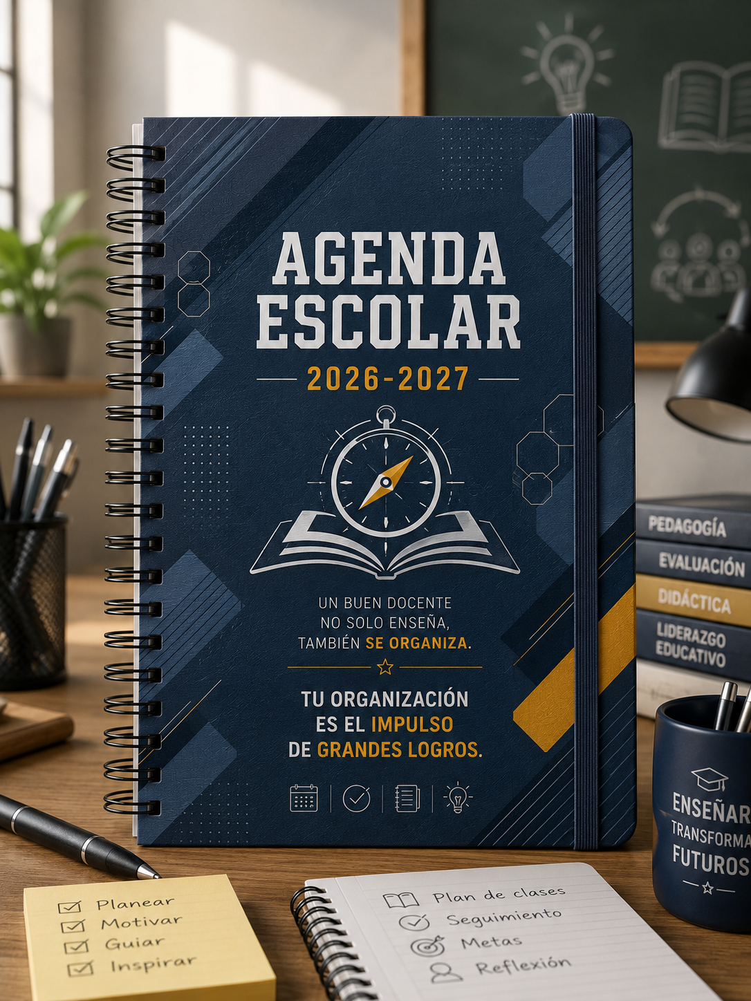 AGENDA ESCOLAR 2026-2027 2 ¿Qué encontrarás en esta agenda? Todo lo que necesitas en un solo lugar Una herramienta pensada para docentes Diseñada para acompañarte durante todo el ciclo escolar