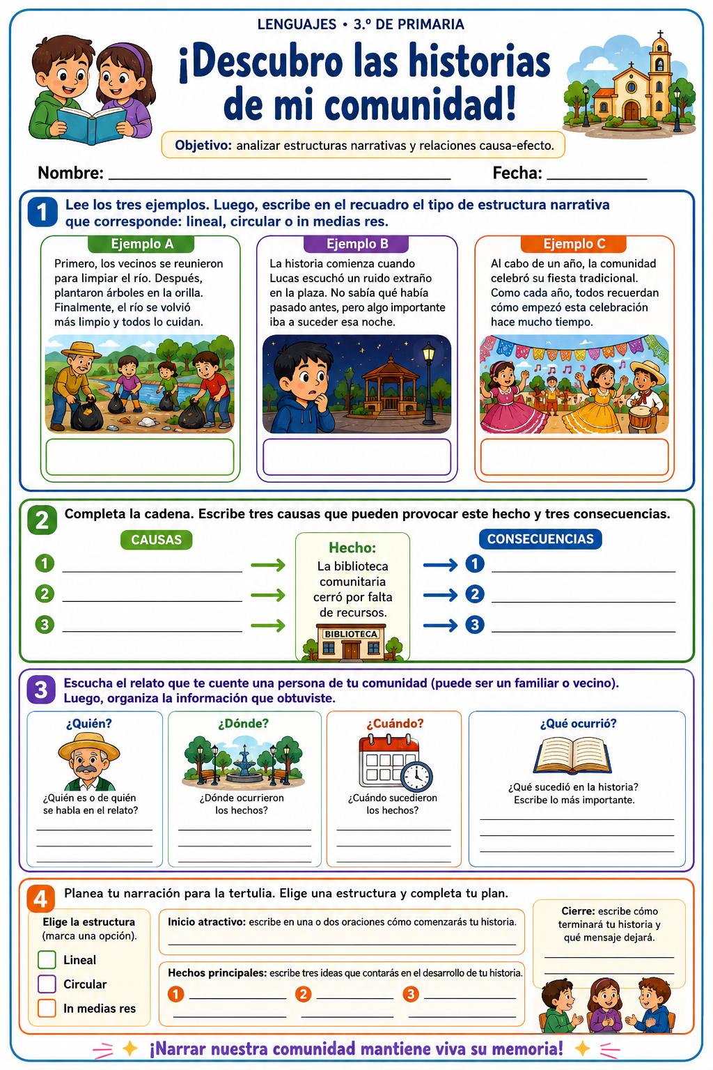 Fichas de trabajo PRIMARIA 1° a 6° Grado | TODOS LOS PROYECTOS (IMPRIMIBLES) 14 Fichas de trabajo PRIMARIA 1° a 6° Grado | TODOS LOS PROYECTOS (IMPRIMIBLES) - Image 14