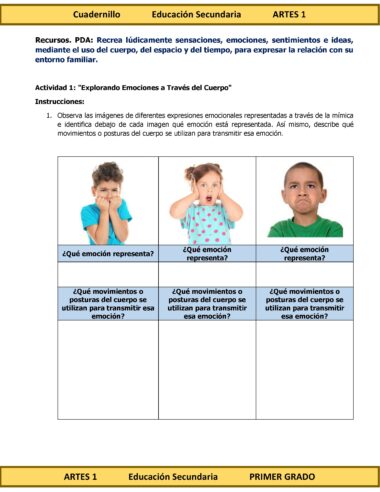 Programa Analítico Anual ARTES 1, Secundaria 1º (Ciclo Escolar 2025 – 2026) - Image 15