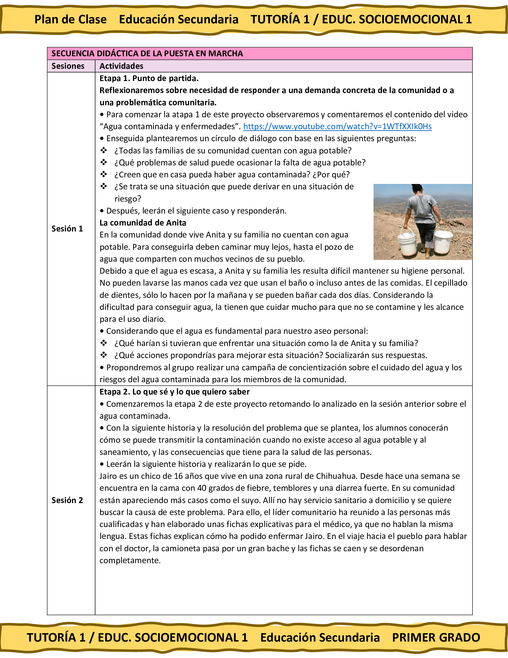Programa Analítico Anual TUTORÍA 1 / EDUCACIÓN SOCIOEMOCIONAL 1, Secundaria 1º (Ciclo Escolar 2026 – 2027) 15 Programa Analítico Anual TUTORÍA 1 / EDUCACIÓN SOCIOEMOCIONAL 1, Secundaria 1º (Ciclo Escolar 2026 – 2027) - Imagen 15