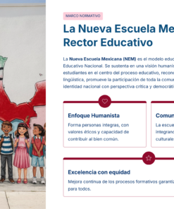 15 La Nueva Escuela Mexicana Eje Rector Educativo