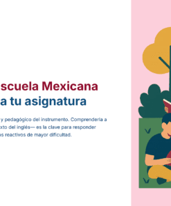 Guía de Estudio HORAS ADICIONALES INGLÉS Educación Secundaria- USICAMM 2026 – 2027 + (Simulador 90 Reactivos) 21 Cuatro personas sentadas en el césped leyendo libros bajo un árbol en un parque. A la izquierda, un texto en español destaca