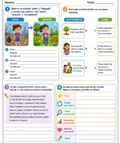 Fichas de trabajo PRIMARIA 1° a 6° Grado | TODOS LOS PROYECTOS (IMPRIMIBLES) 38 15 Una historia extraordinaria