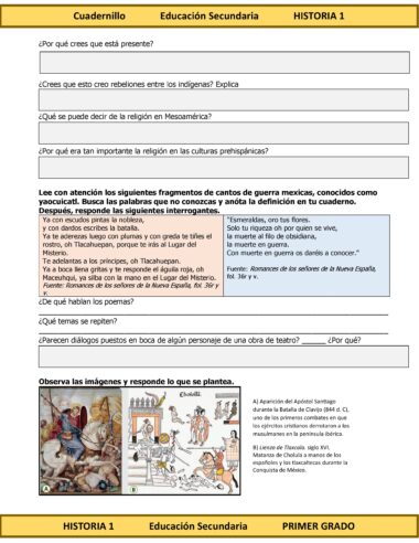 Programa Analítico Anual HISTORIA 1, Secundaria 1º (Ciclo Escolar 2025 – 2026) - Image 16