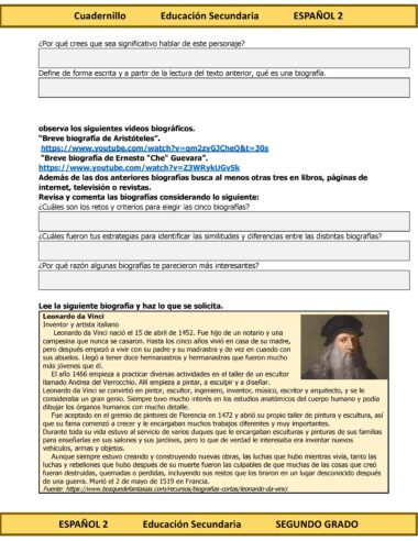 Programa Analítico Anual ESPAÑOL 2, Secundaria 2º (Ciclo Escolar 2025 – 2026) - Image 16