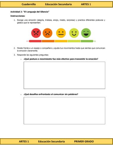 Programa Analítico Anual ARTES 1, Secundaria 1º (Ciclo Escolar 2025 – 2026) - Image 16