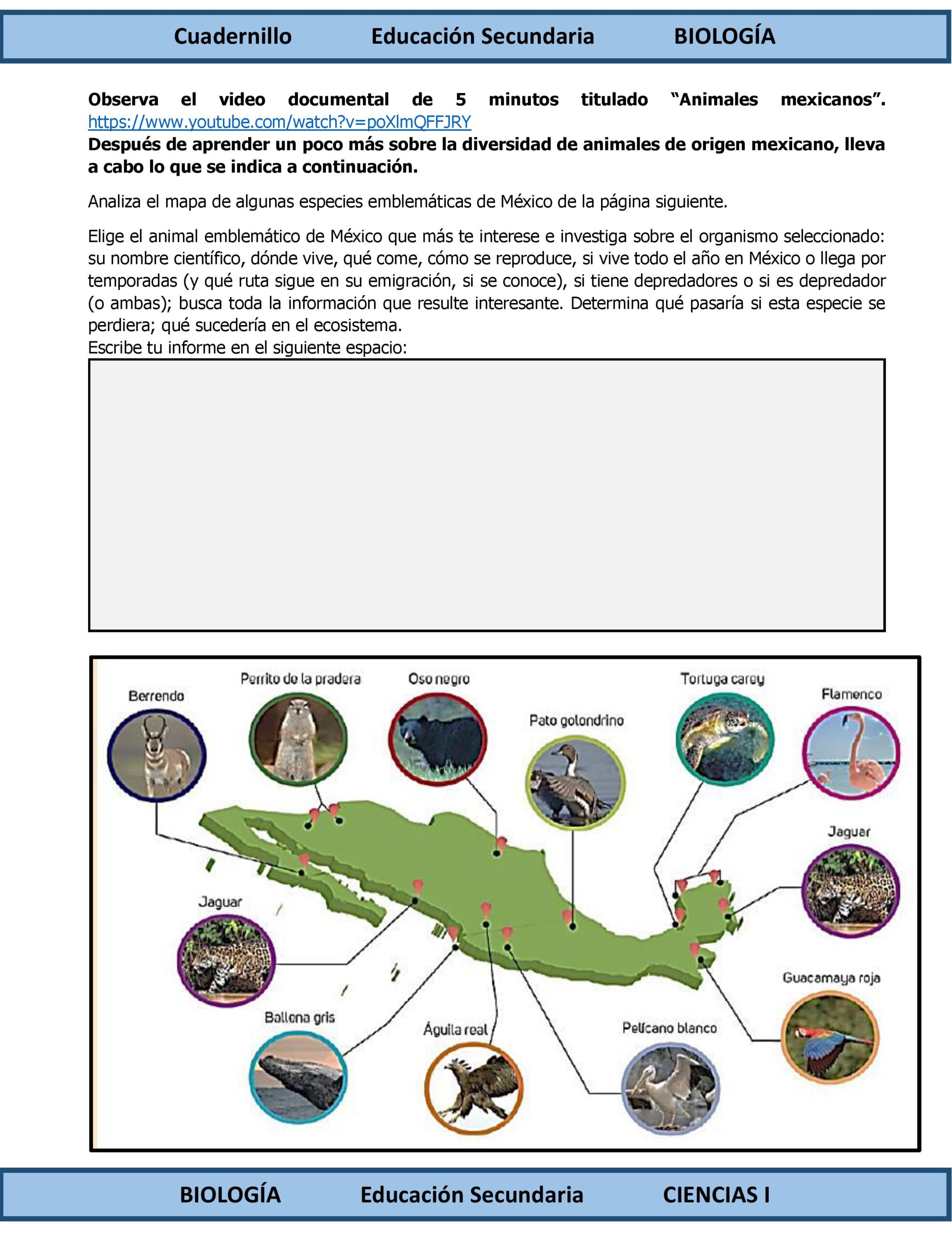 Programa Analítico Anual CIENCIAS I BIOLOGÍA, Secundaria 1º (Ciclo Escolar 2026 – 2027) 16 Programa Analítico Anual CIENCIAS I BIOLOGÍA, Secundaria 1º (Ciclo Escolar 2026 – 2027) - Image 16