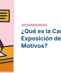 Paquete Promoción a DIRECTOR ESCOLAR – Educación Media Superior (Carta de Exposición de Motivos + Plan de Mejora Continua + Guía EMS) EMS BACHILLERATO 2026–2027 27 Ilustración de una persona con gafas y escribiendo en un escritorio, con libros y un papel en la pared detrás. Texto en español: