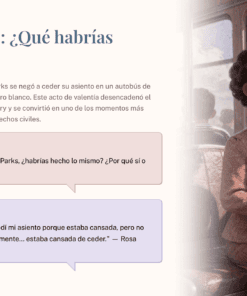 16 Rosa Parks Que habrias hecho tu