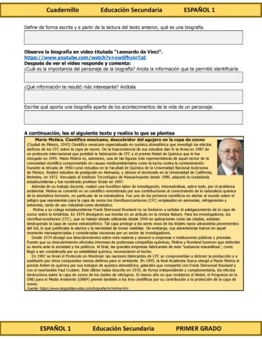 Programa Analítico Anual ESPAÑOL 1, Secundaria 1º (Ciclo Escolar 2025 – 2026) - Image 17