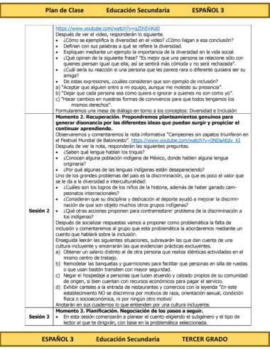 Programa Analítico Anual ESPAÑOL 3, Secundaria 3º (Ciclo Escolar 2025 – 2026) - Image 17