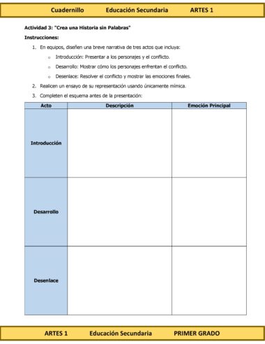 Programa Analítico Anual ARTES 1, Secundaria 1º (Ciclo Escolar 2025 – 2026) - Image 17