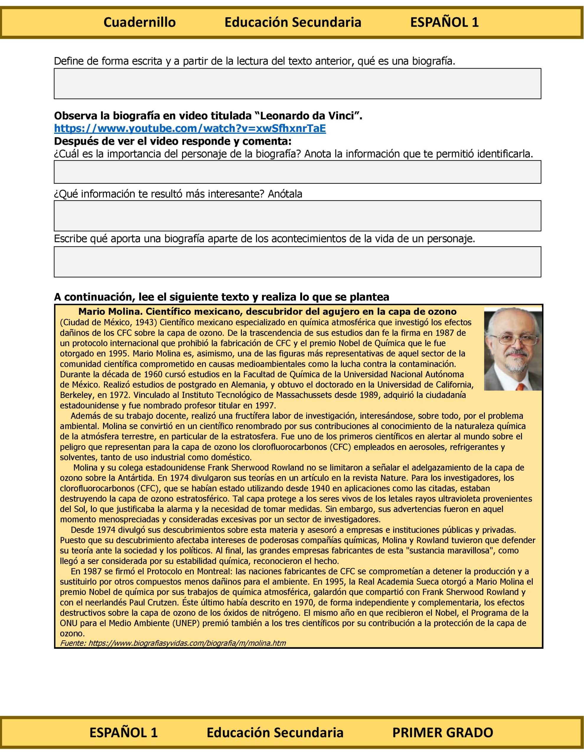 Programa Analítico Anual ESPAÑOL 1, Secundaria 1º (Ciclo Escolar 2026 – 2027) 17 Programa Analítico Anual ESPAÑOL 1, Secundaria 1º (Ciclo Escolar 2026 – 2027) - Image 17