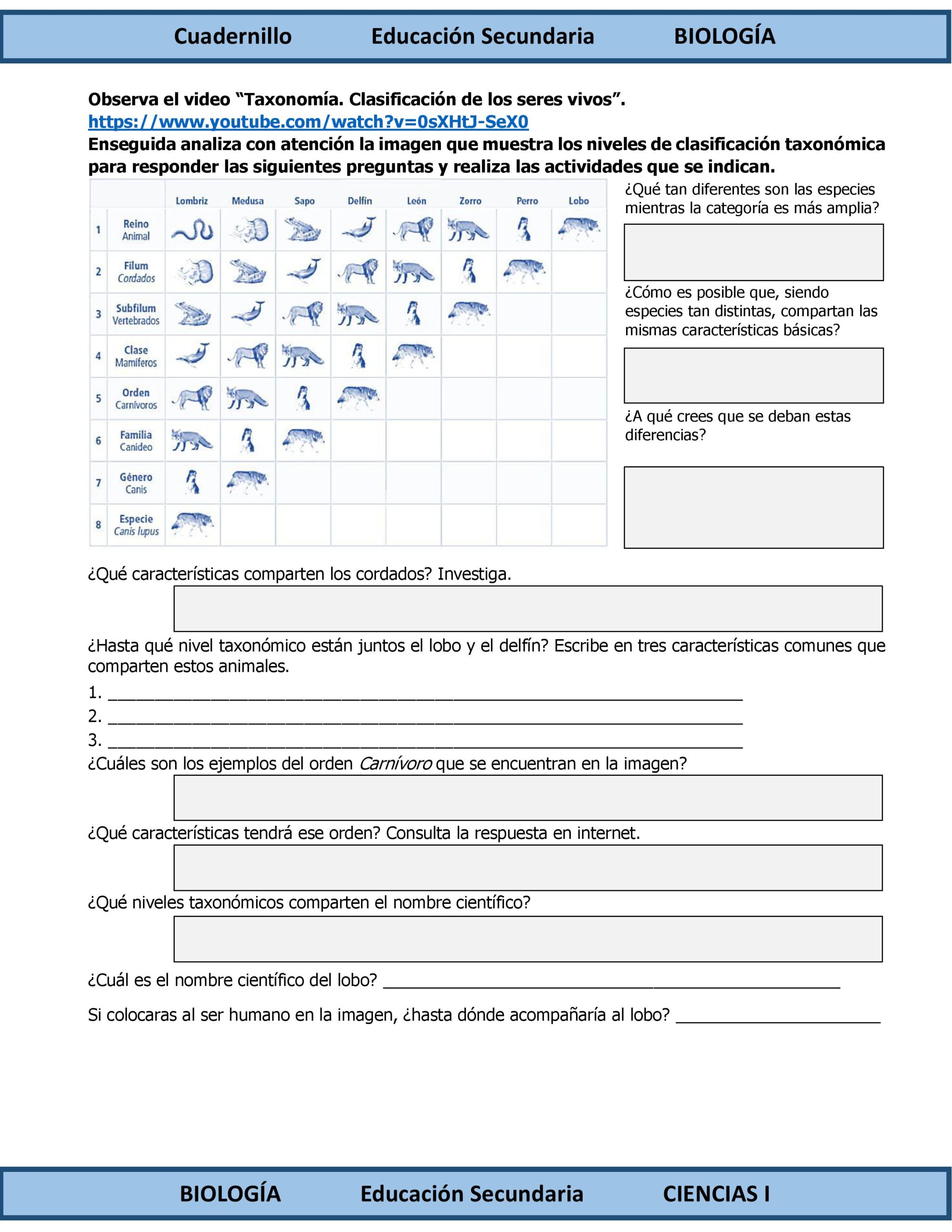 Programa Analítico Anual CIENCIAS I BIOLOGÍA, Secundaria 1º (Ciclo Escolar 2026 – 2027) 17 Programa Analítico Anual CIENCIAS I BIOLOGÍA, Secundaria 1º (Ciclo Escolar 2026 – 2027) - Image 17