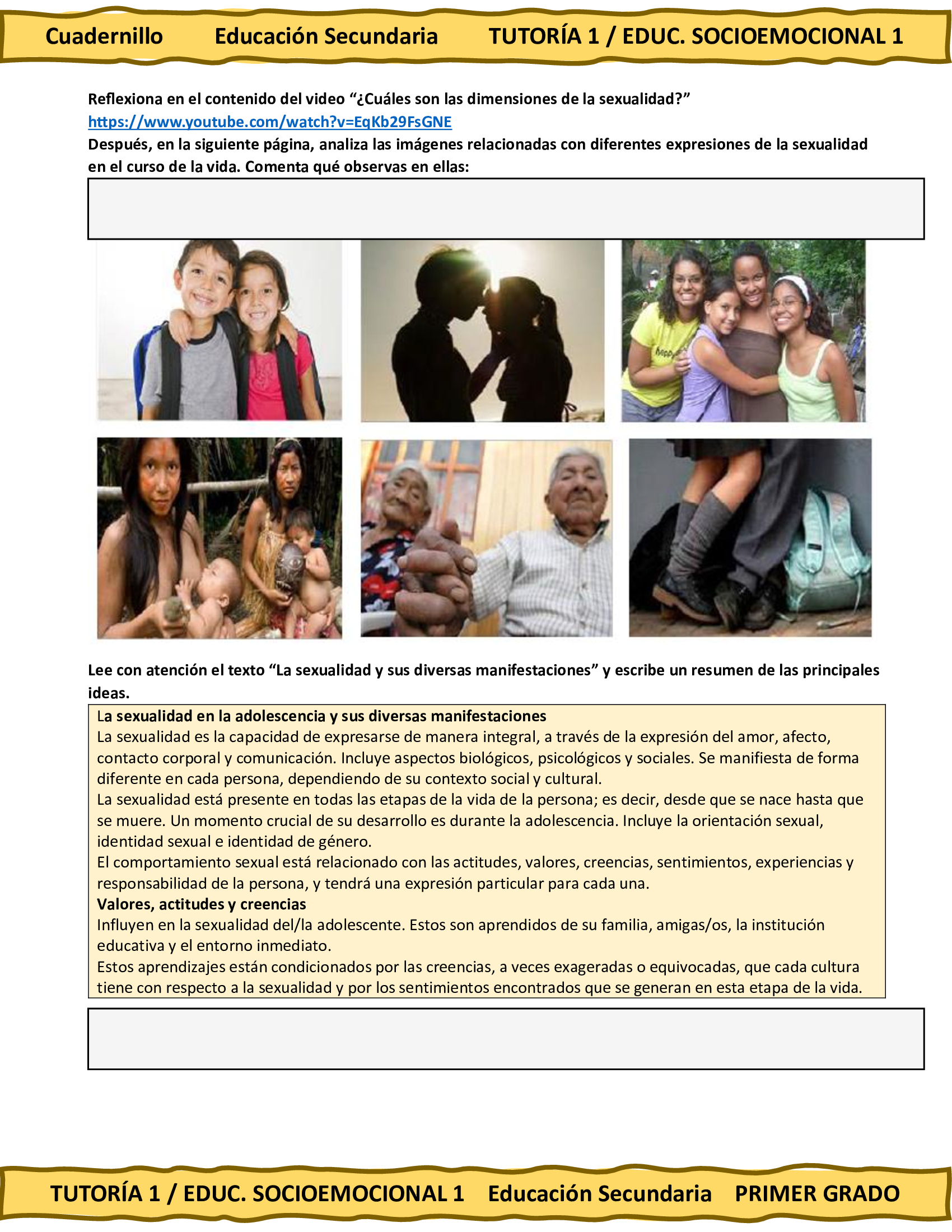 Programa Analítico Anual TUTORÍA 1 / EDUCACIÓN SOCIOEMOCIONAL 1, Secundaria 1º (Ciclo Escolar 2026 – 2027) 17 Programa Analítico Anual TUTORÍA 1 / EDUCACIÓN SOCIOEMOCIONAL 1, Secundaria 1º (Ciclo Escolar 2026 – 2027) - Imagen 17