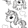 Libro de unicornio para colorear 8 171