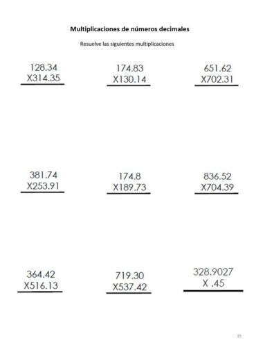 Cuadernillo de repaso. Matemáticas. Quinto grado - Image 6