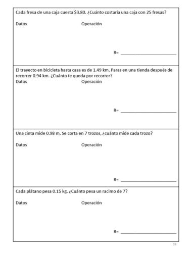 Cuadernillo de repaso. Matemáticas. Quinto grado - Image 9