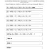 Una hoja de ejercicios de matemáticas en español de 