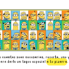 Banderines de Bienvenida con temática de Minions 33 Cuadrícula de coloridos personajes de dibujos animados, principalmente amarillos con fondos azules y naranjas. Tienen diferentes expresiones faciales. El texto a continuación en español dice: