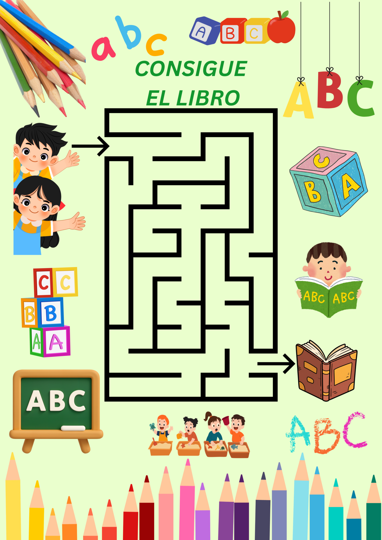 Aprende de forma divertida a escribir el abecedario 2 5 Aprende de forma divertida a escribir el abecedario 2 - Image 5