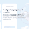 GUÍA COMPLETA PAYPAL – DOMINA LOS PAGOS ONLINE DESDE CERO 17 Pantalla de configuración de PayPal en español para elegir preguntas de seguridad y recuperar el acceso a tu cuenta.