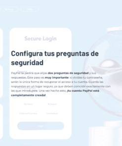 18 Configura tus preguntas de seguridad