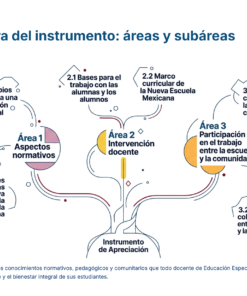 18 Estructura del instrumento areas y subareas