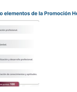18 IV Los cuatro elementos de la Promocion Horizontal