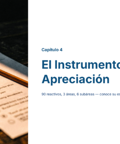 19 El Instrumento de Apreciacion