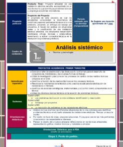 Un documento didáctico dinámico que presenta una propuesta de proyecto, incorporando el 