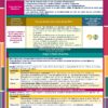 Programa Analítico Igualdad de Género 2° Grado NEM (2025 – 2026) 10 El cartel educativo del Programa Analítico Igualdad de Género 2° Grado NEM (2024 – 2025) presenta secciones en rojo, amarillo y rosa con texto sobre procesos de desarrollo de aprendizajes, perspectivas de igualdad de género, inclusión e interculturalidad. Presenta preguntas reflexivas y títulos organizativos alineados con el marco del Programa Analítico.