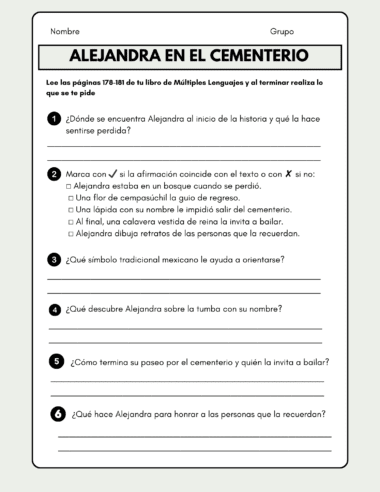 Cuadernillo de comprensión lectora. Múltiples Lenguajes. Cuarto grado. Tomo III - Image 2