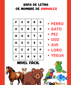 sopa de letra 6 2 143