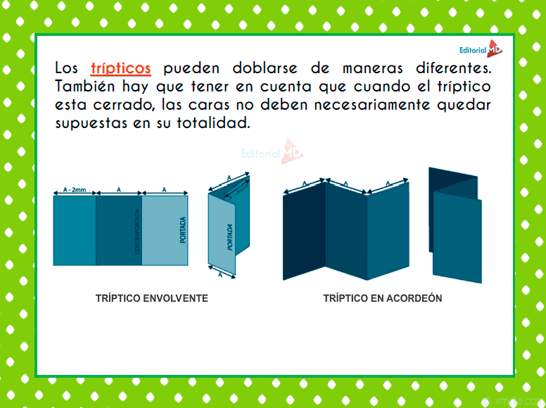 Qué es un triptico? Para Niños de Primaria