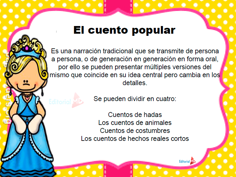 Características De Un Cuento Para Niños Editorial Md