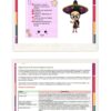 Productos Contestados Primera Sesión CTE C.E. 2025 - 2026 Preescolar 5 Dos diapositivas de presentación en español. La primera presenta una lista de control rosa de acciones comunitarias con un personaje de dibujos animados que lleva un sombrero. La segunda tiene un cuadro de texto detallado sobre los procesos de mejora continua. Ambas tienen bordes de colores.