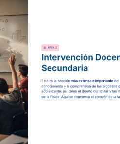 21 Intervencion Docente en Fisica Secundaria
