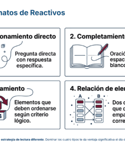 Guía de Estudio HORAS ADICIONALES INGLÉS Educación Secundaria- USICAMM 2026 – 2027 + (Simulador 90 Reactivos) 17 Infografía titulada