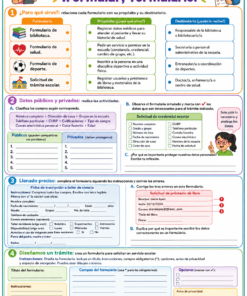 Fichas de trabajo PRIMARIA 5° Grado TODOS LOS PROYECTOS (IMPRIMIBLES) 25 21 formular formulario