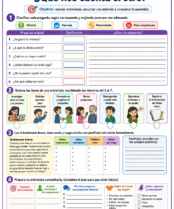 Fichas de trabajo PRIMARIA 1° a 6° Grado | TODOS LOS PROYECTOS (IMPRIMIBLES) 32 21 que nos cuenta el otro
